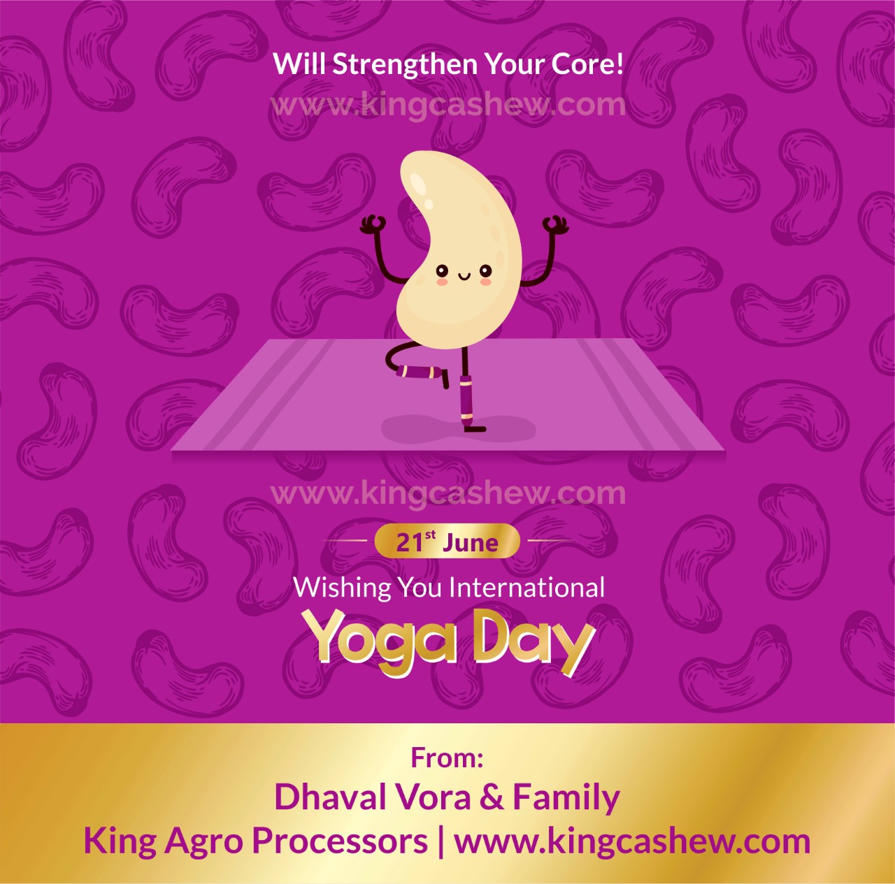 Wishing You International Yoga Day